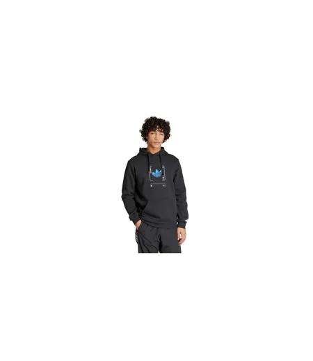 Sweat À Capuche Homme Noir Adidas