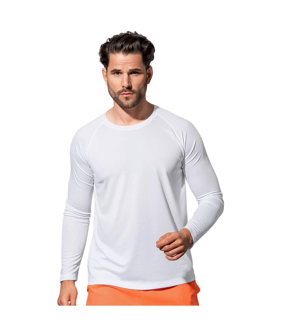 T-shirt active hommes blanc Stedman