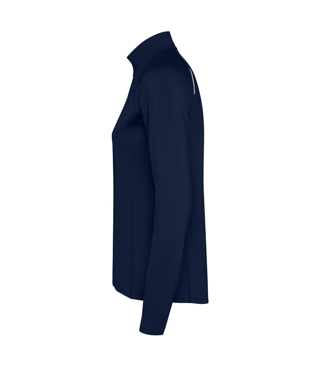 Womens/ladies estambul quarter zip long-sleeved sweatshirt navy blue Roly-4