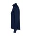 Womens/ladies estambul quarter zip long-sleeved sweatshirt navy blue Roly-4