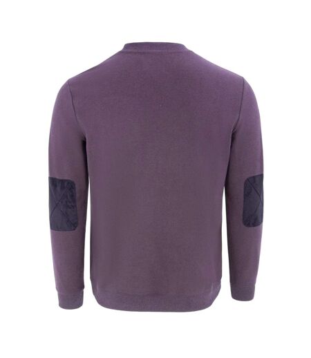 Sweat Motif/style Logo Homme Violet Clair Howick