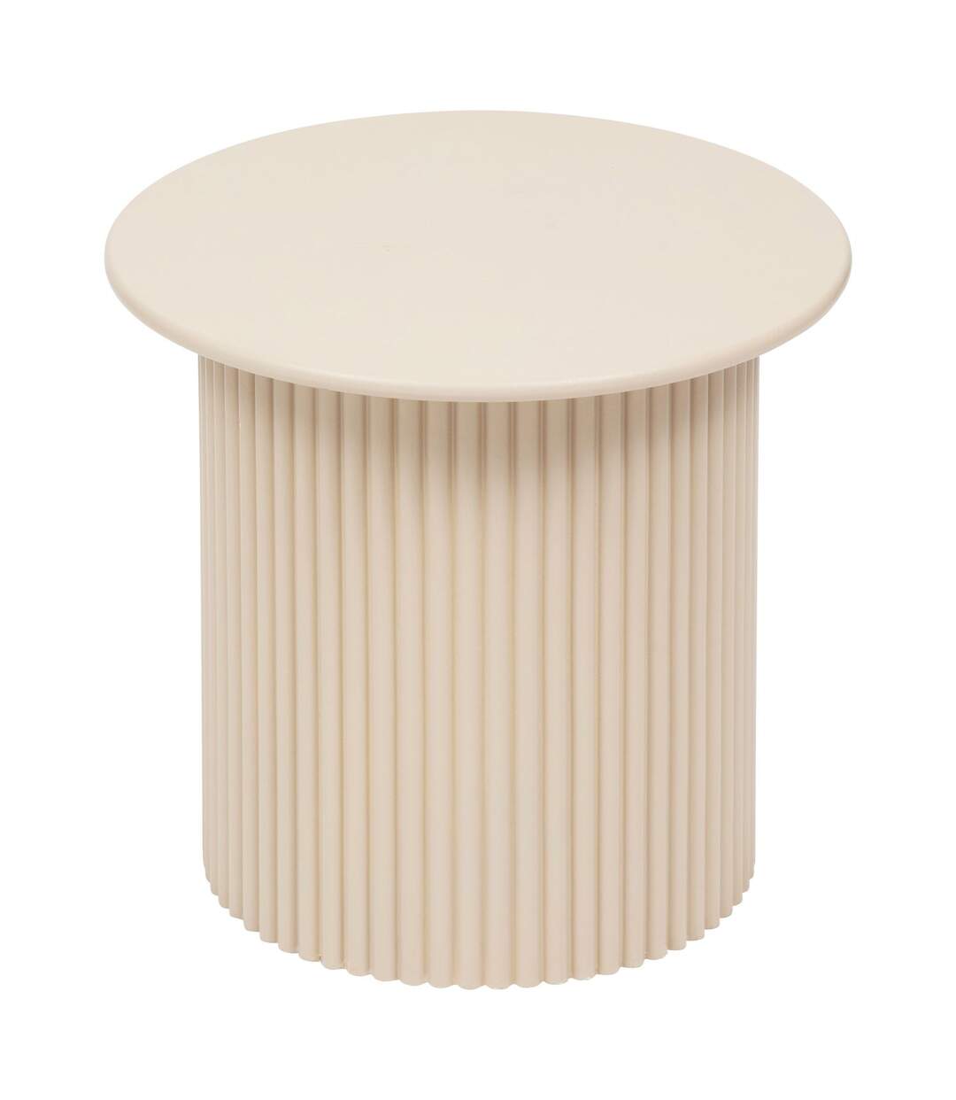 Ensemble de 2 tables à café en bois EINO - Beige-3