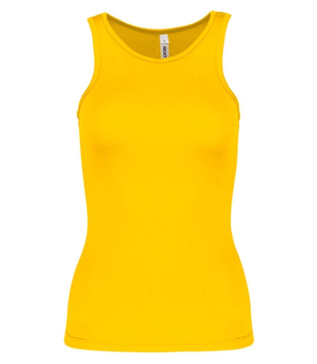 Débardeur de sport - Femme - PA442 - jaune-1