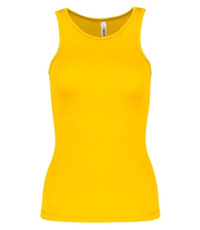 Débardeur de sport - Femme - PA442 - jaune