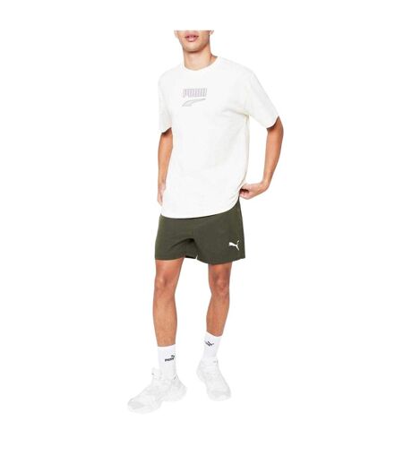 Mens Downtown Oversized T-shirt Cream Puma