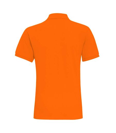Asquith & Fox Mens Plain Short Sleeve Polo Shirt (Orange)