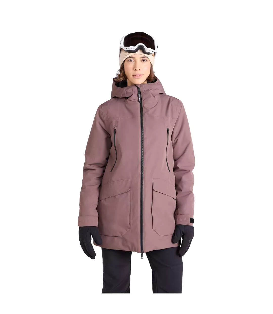 Blouson De Ski Echo Femme Marron Animal-4