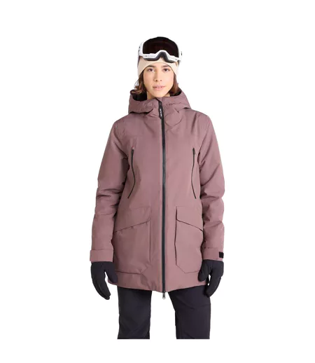 Blouson De Ski Echo Femme Marron Animal
