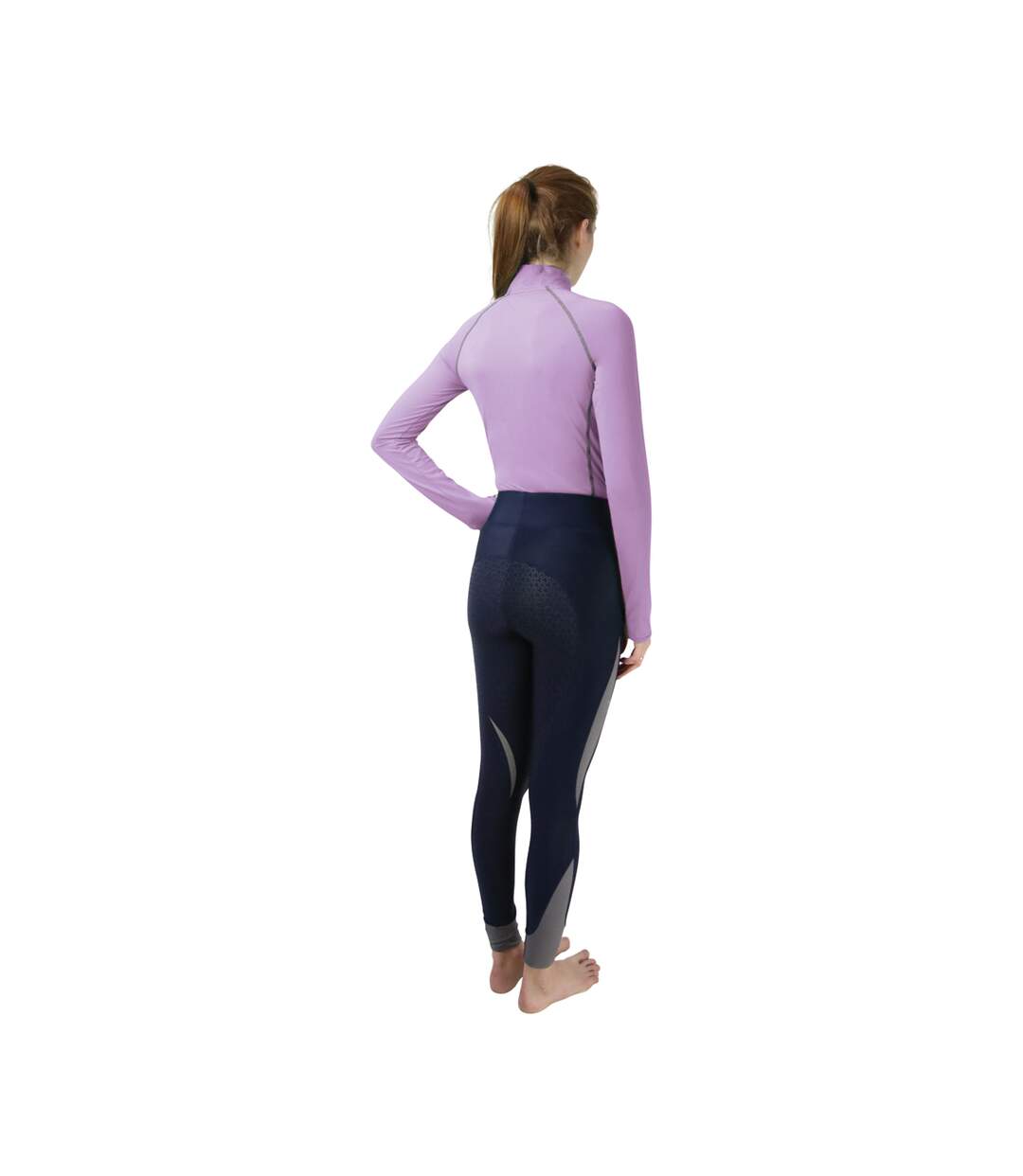 Haut thermique femme lilas Hy Sport Active-2