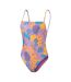 Maillot De Bain 1 Pièce Motif/style Floral Femme Violet Jaune Floral Speedo-2