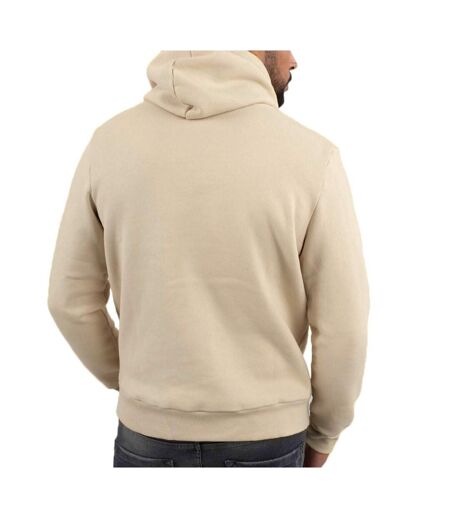 Sweat à capuche beige homme redskins makit poster - l