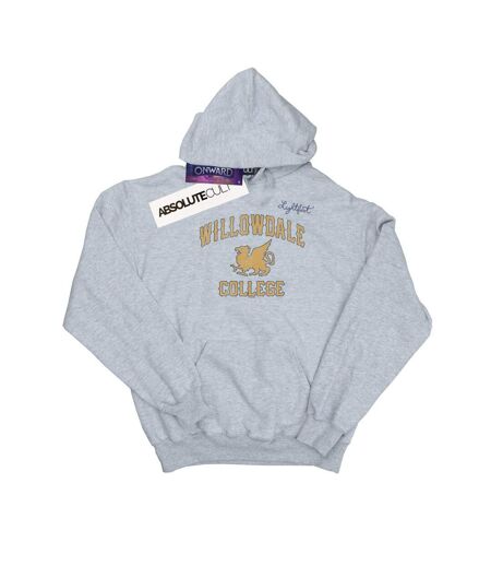 Disney Chandail à capuchon Onward Willowdale College pour femmes/femmes (Gris sportif) - UTBI47648