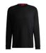 Mens Austin Long-sleeved Pyjama Top Black Hugo-1