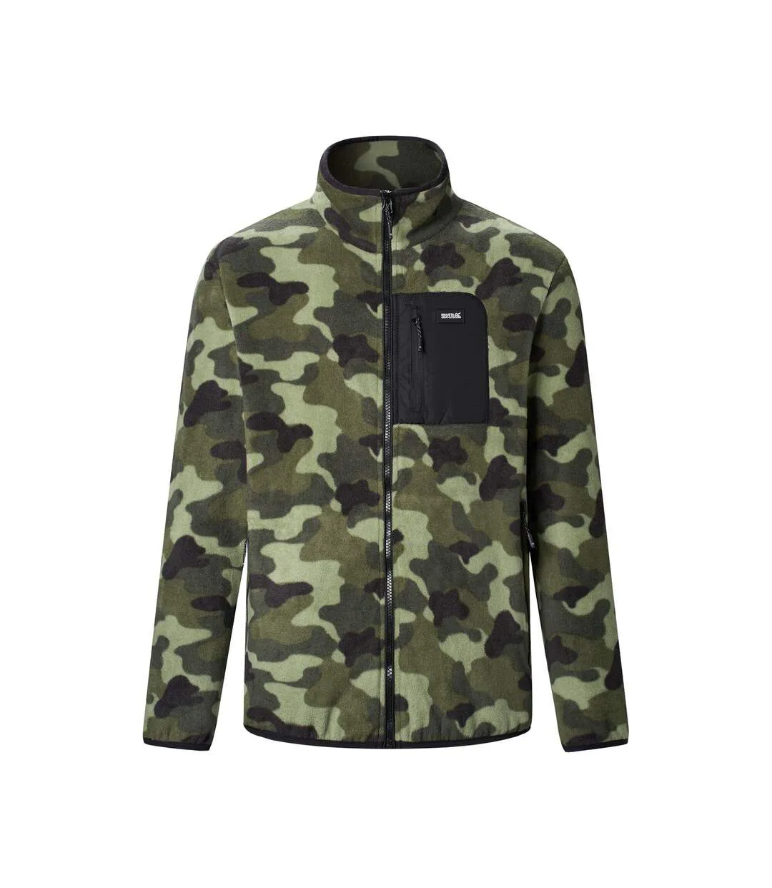 Veste Polaire Motif/style Camouflage Frankie Homme Kaki Foncé Regatta-2