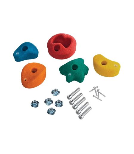 Kit pierres à grimper pour mur d'escalade (Lot de 5)