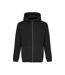 Mens Premium Full Zip Hoodie Black Everlast-2