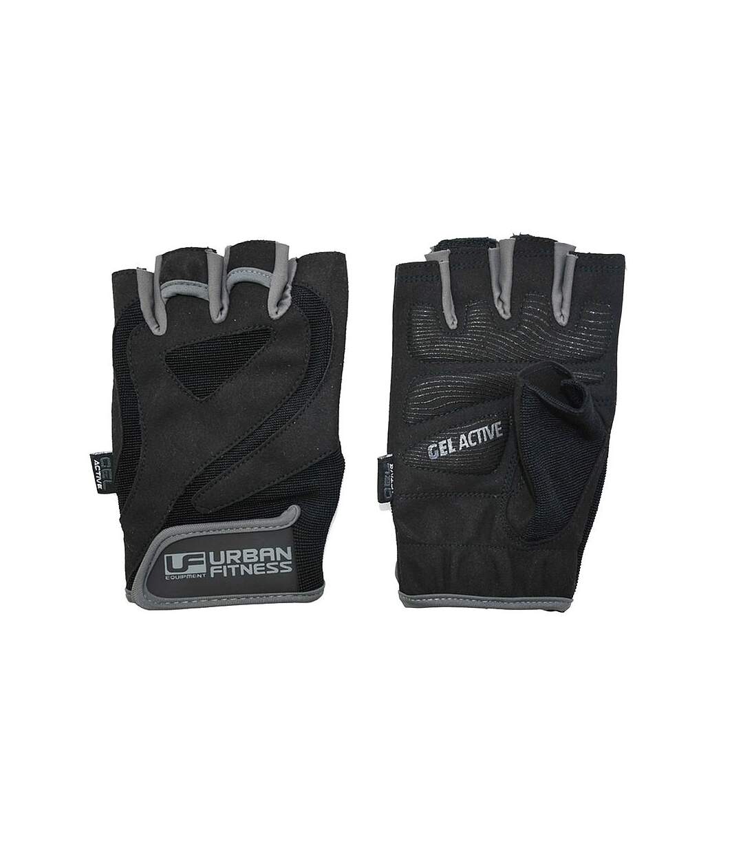 Gants d´entraînement pro gel adulte noir / gris Urban Fitness Equipment