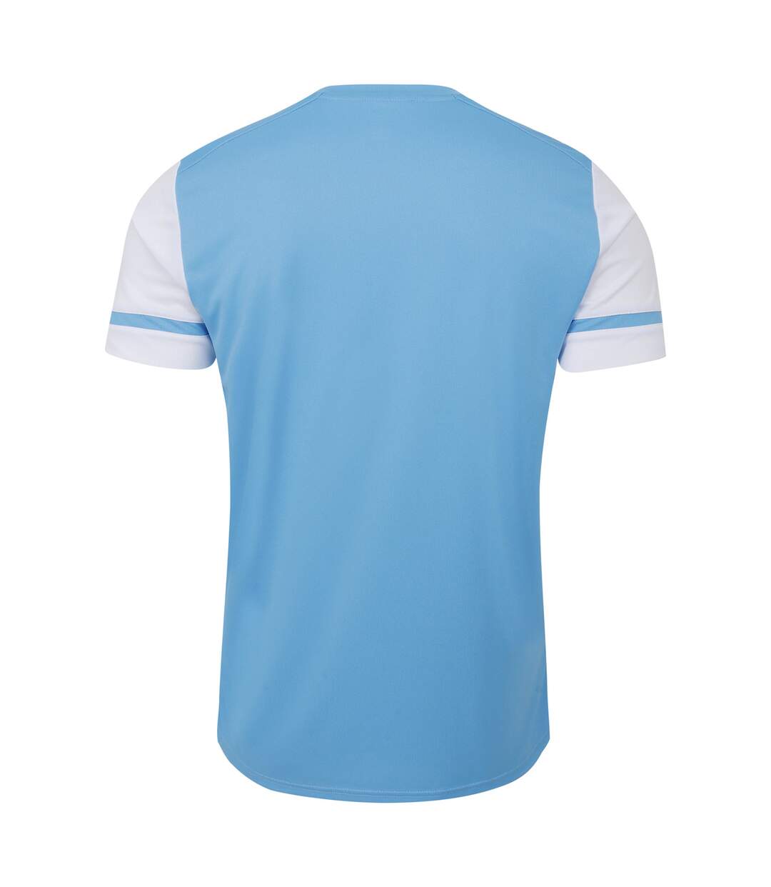 Mens cavelle jersey t-shirt sky blue/brilliant white Umbro-2