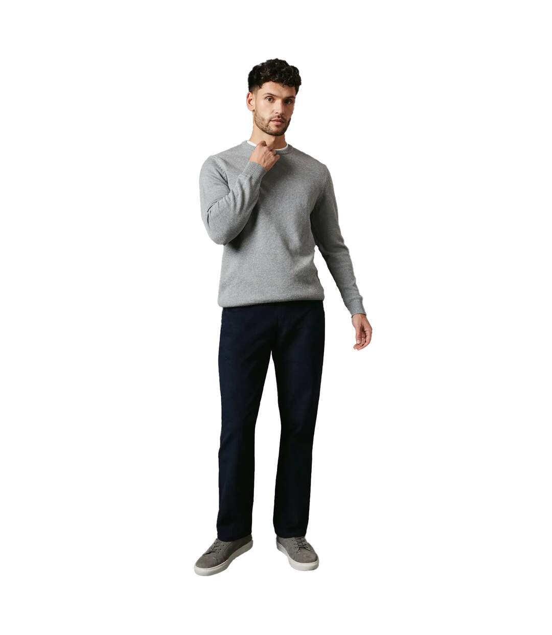 Pantalon homme bleu marine Maine-3