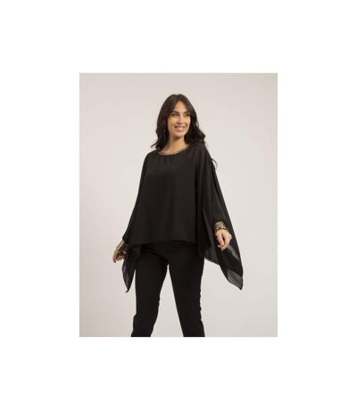 Top poncho voile FANTIA - Dona X Lisa