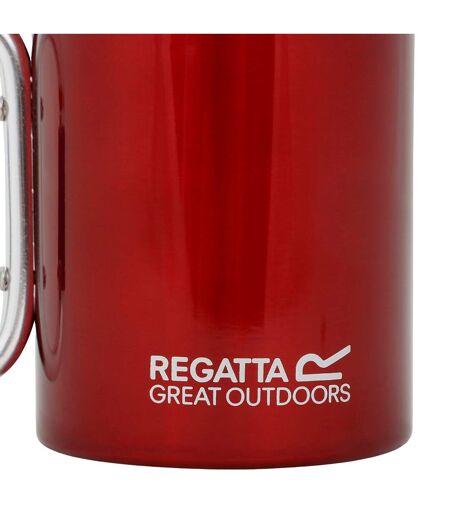 Mug En Acier Avec Poignée Mousqueton Taille Unique Rouge Regatta