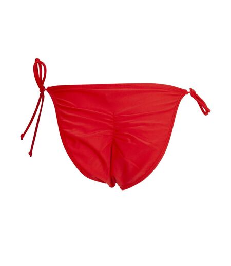 Brave Soul Womens/Ladies Bikini Bottoms (Red) - UTUT276