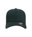 Childrens/kids Wooly Combed Baseball Cap Spruce Flexfit-1