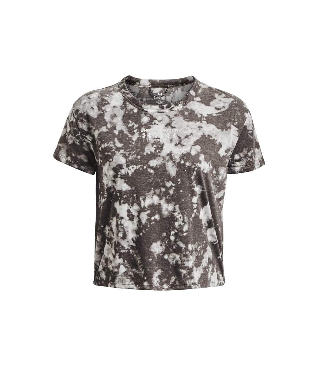 T-shirt run trail femme gris / gris / étain Under Armour-1