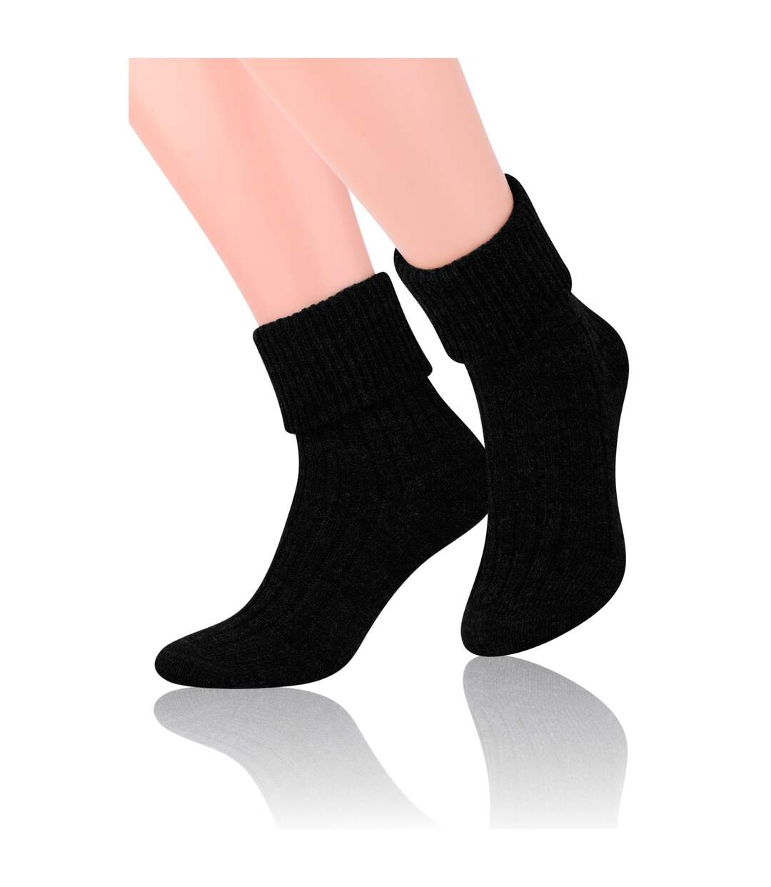 Steven - 3 Paires Femme Chaussettes Lit Laine Hiver | Chaussettes Doux Respirant-4