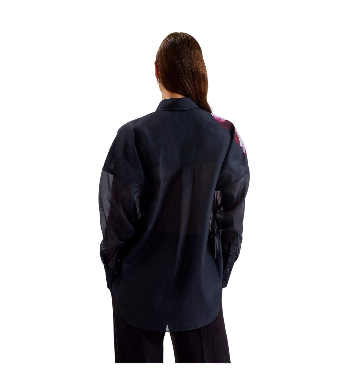 Chemise Femme Bleu Marine Ted Baker-3