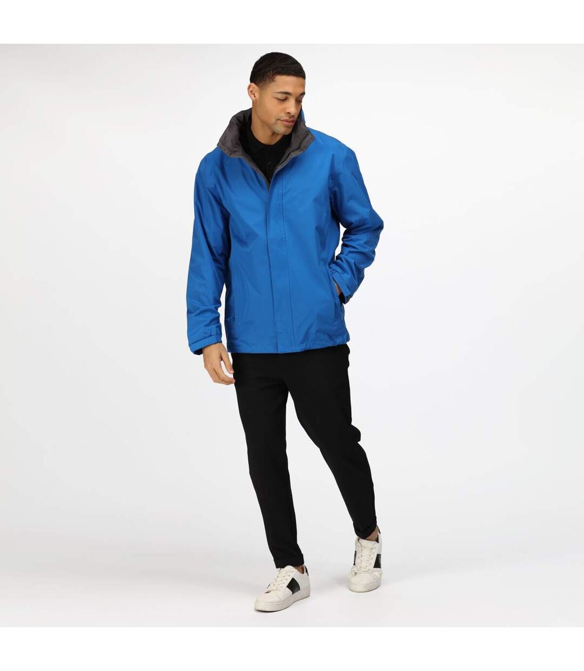 Regatta Mens Standout Ardmore Jacket (Waterproof & Windproof) (Oxford Blue/Seal Grey)