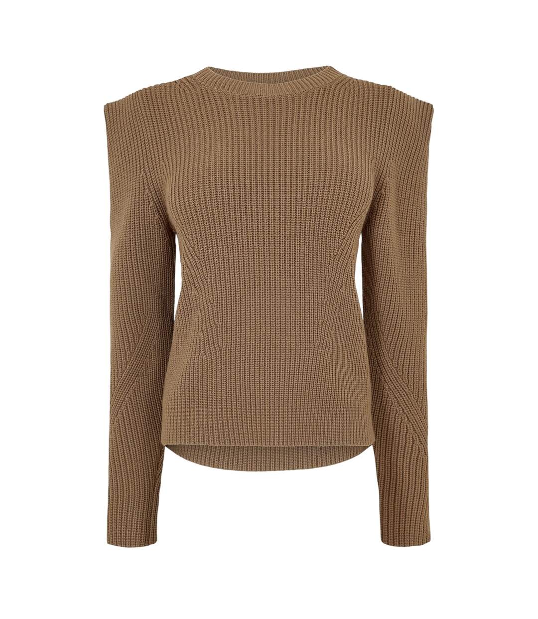 Pull Manches Longues Femme Marron Boss-1