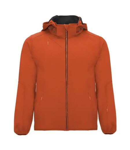 Veste Softshell Siberia Homme Bermellion Orange Roly