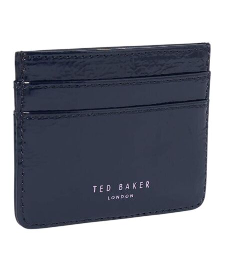 Porte-cartes Motif/style Logo Crink Taille Unique Bleu Marine Ted Baker