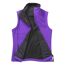 Veste sans manches core femme violet / noir Result-2