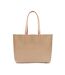 Sac cabas réversible beige/rouge femme lacoste anna-2