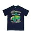 Unisex Adult The Cozy Town Of Hobbiton T-shirt Navy Blue The Hobbit-2