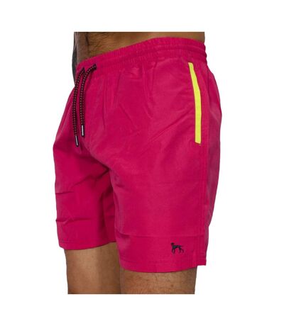 Bewley & Ritch Mens Sand Swim Shorts (Hot Pink) - UTBG989