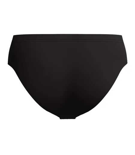 Mens Logo 4 Way Stretch Swim Briefs Black Speedo