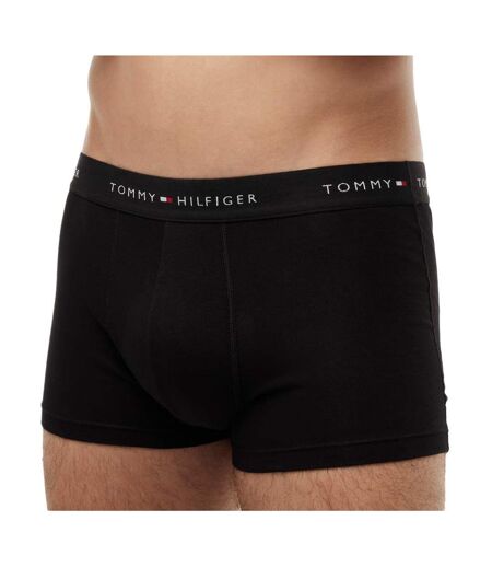 x3 boxers noir/blanc homme tommy hilfiger trunk