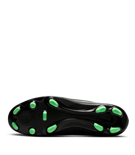 Mens Phantom 6 Low Club Firm Ground Football Boots Black Green Nike