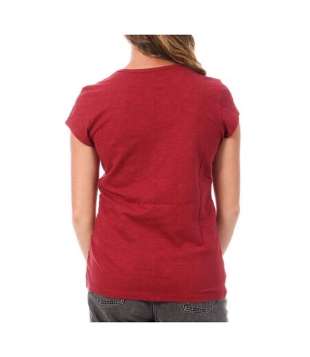 T-Shirt rouge femme superdry athletic - l