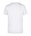 T-shirt Motif/style Uni Homme Blanc James And Nicholson-2