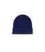 Bonnet fashion adulte bleu marine / noir Beechfield