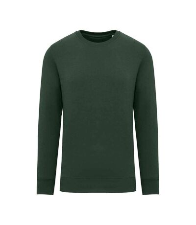 Unisex adult crew neck sweatshirt forest green Native Spirit