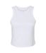 Débardeur Femme Blanc Uni Bella + Canvas-1