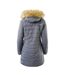 Manteau Motif/style Matelassé Gveni Femme Graphite Hi-Tec-2