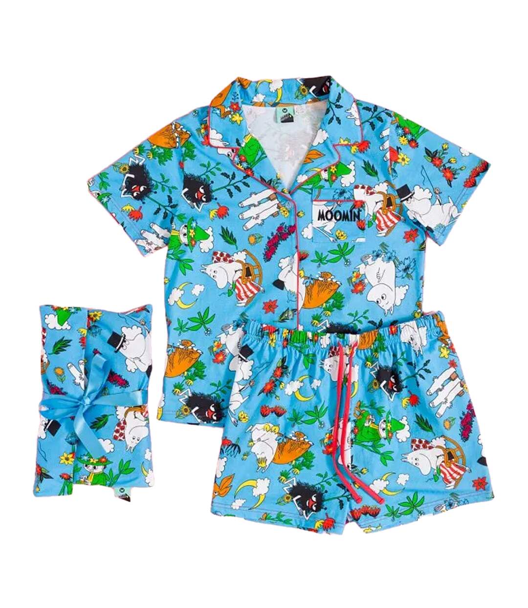 Ensemble De Pyjama Great Outdoors Femme Bleu Moomin-2