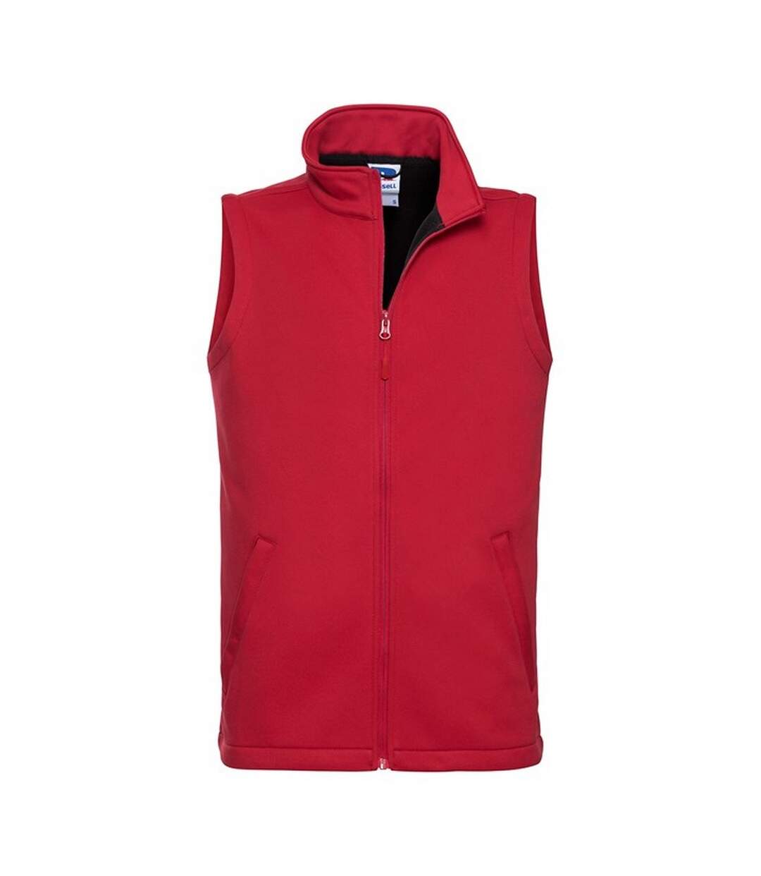 Veste sans manches smart homme rouge classique Russell