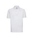 Polo classic homme blanc Russell-1